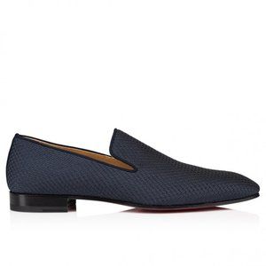 Bashwood Handmade Blue Suede Leather Loafers